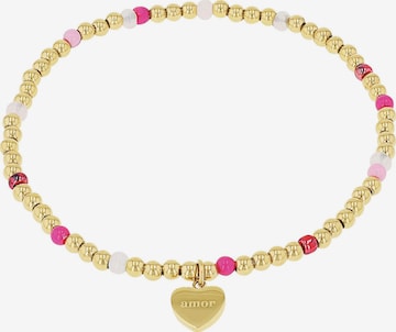 AMOR Armband in Gold: Vorderseite