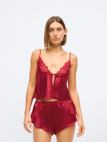Hunkemöller Pajama pants 'MYA' in Red: front
