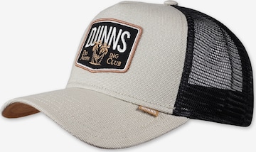 DJINNS Cap 'Nothing Club' in Beige: front