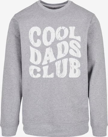 F4NT4STIC Sweatshirt 'Cool Dads Club' in Grey: front