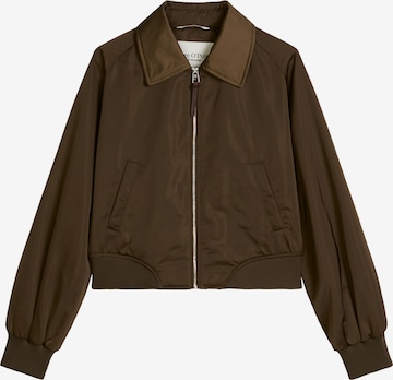 Veste mi-saison Marc O'Polo en marron : devant