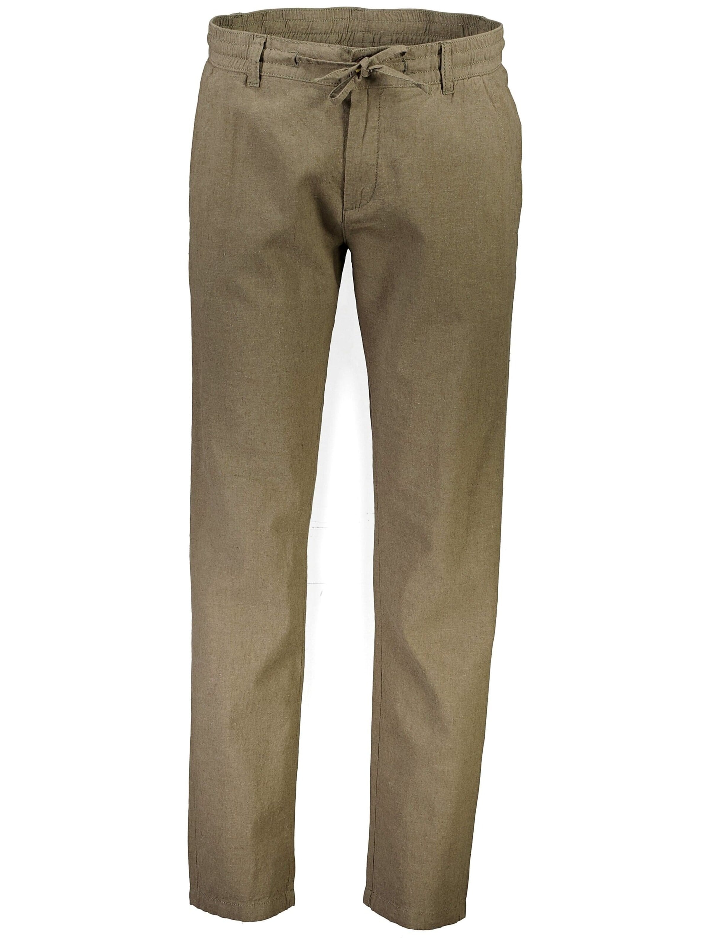 Effilé Pantalon Lindbergh en vert : devant