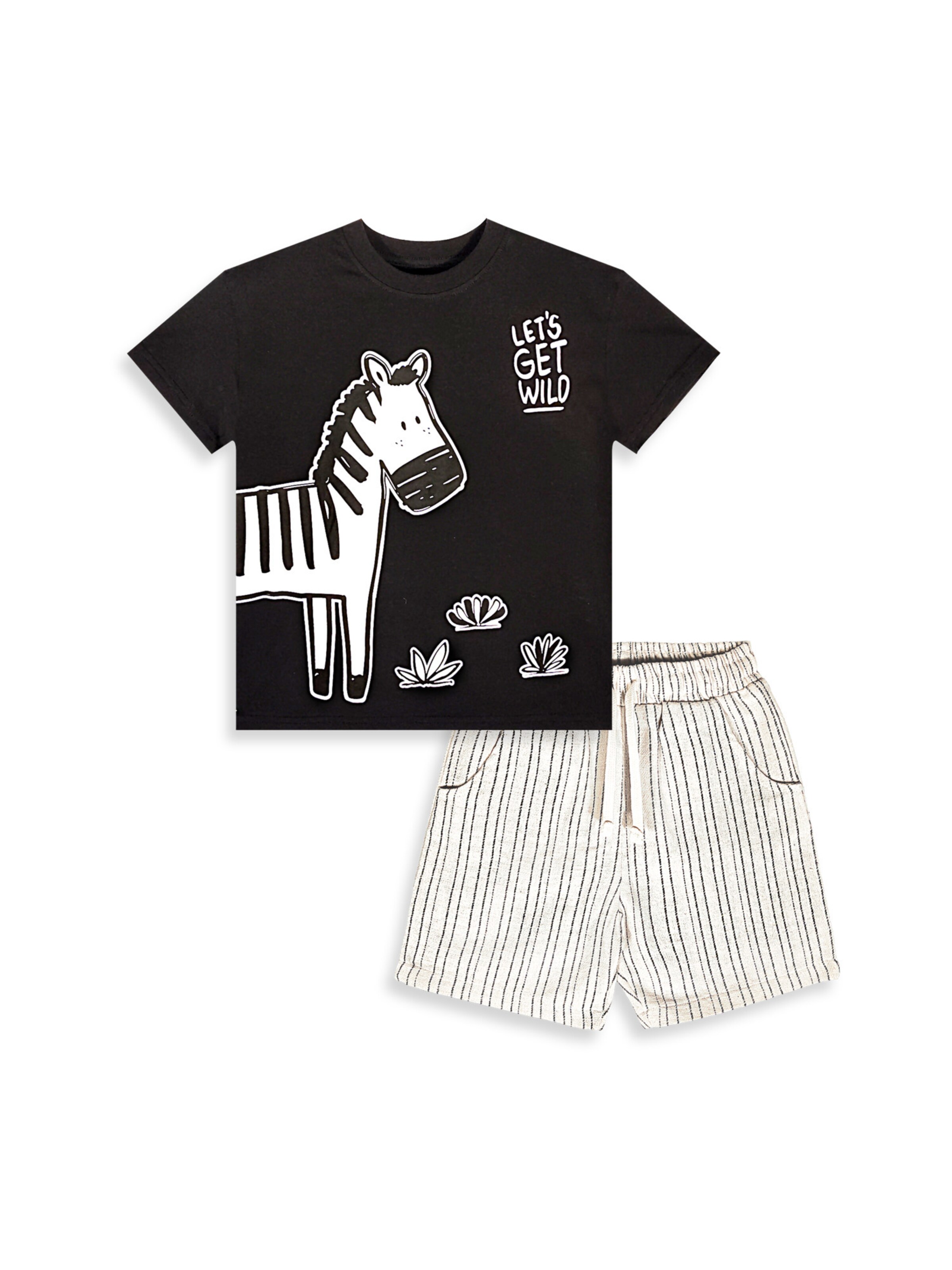 Set Denokids en noir : devant