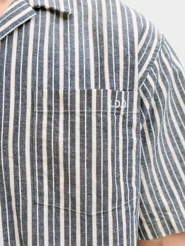 R.D.D. ROYAL DENIM DIVISION - Ajuste confortable Camisa 'Popelin' en gris