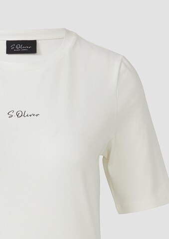 s.Oliver BLACK LABEL T-Shirt in Beige