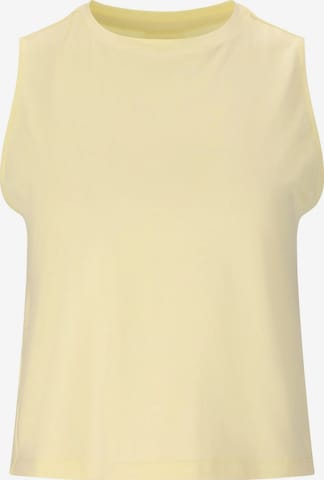 Athlecia Top sportowy 'Pacy V2' w kolorze żółty: przód
