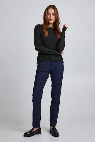 PULZ Jeans Sweater 'SARA' in Black