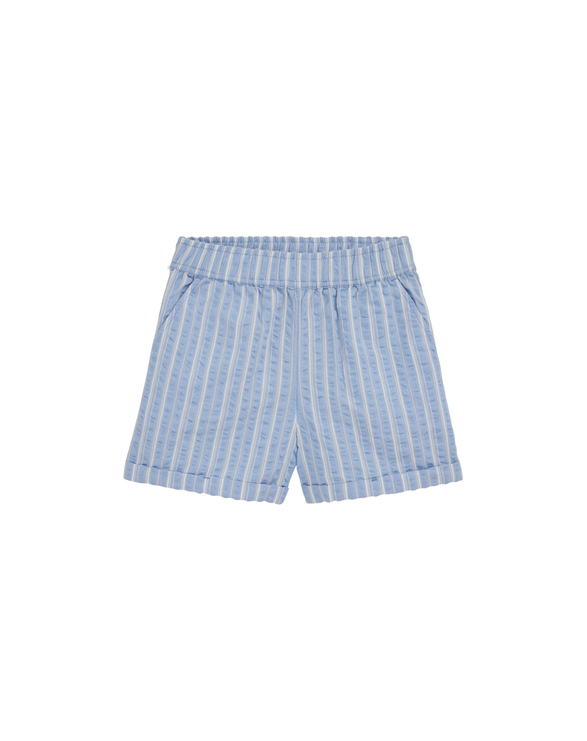 WE Fashion Loosefit Παντελόνι σε μπλε: μπροστά