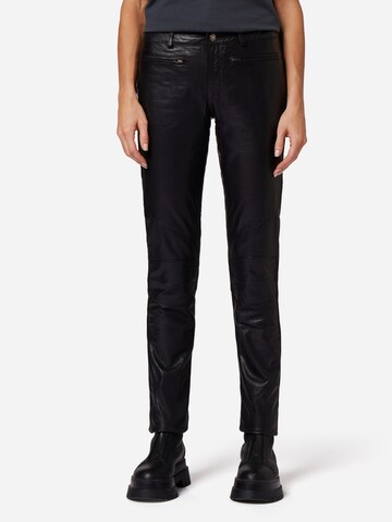 Slimfit Pantaloni 'Donna II' di RICANO in nero: frontale