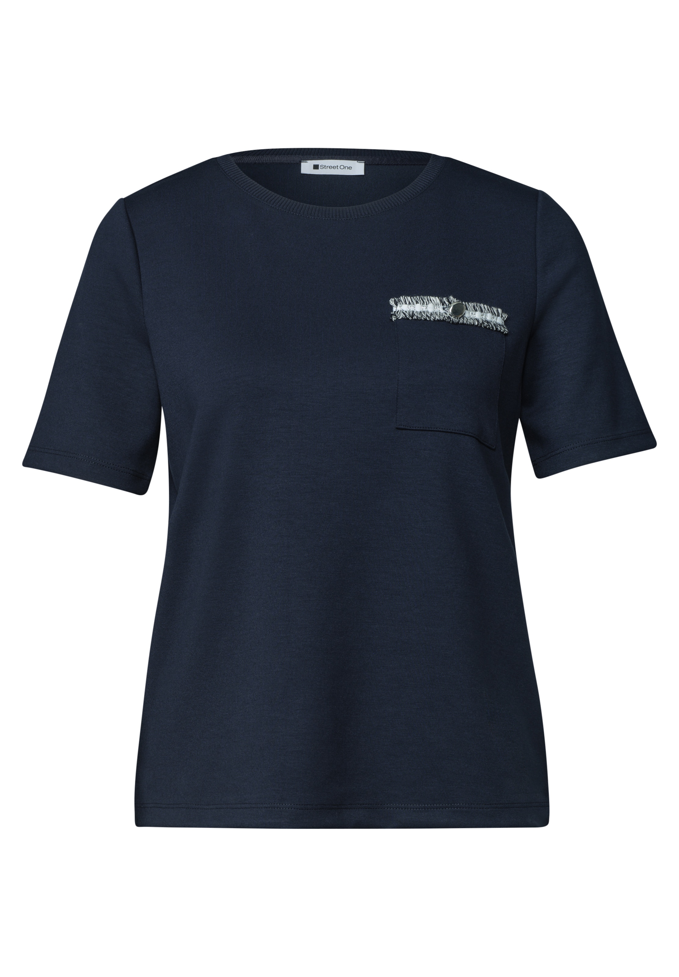 STREET ONE - Camiseta en azul: frente