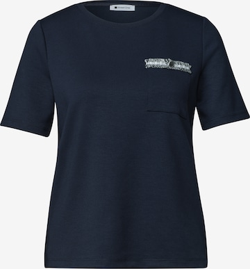 STREET ONE - Camiseta en azul: frente