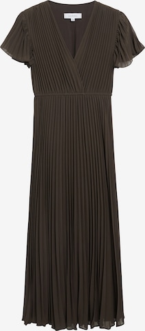 COMMA Kleid in Braun: Vorderseite