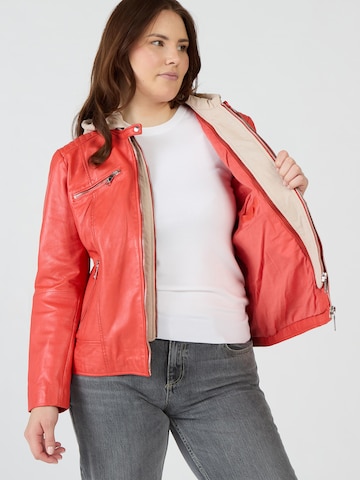 Maze Between-season jacket in Red