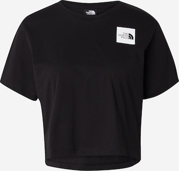 THE NORTH FACE Shirt in Zwart: voorkant