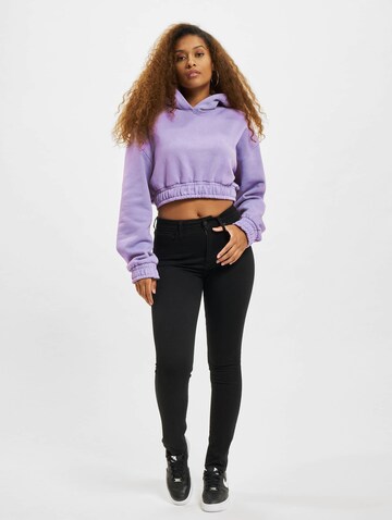 Sweat-shirt DEF en violet