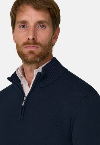 Boggi Milano Sweater in Blue: front