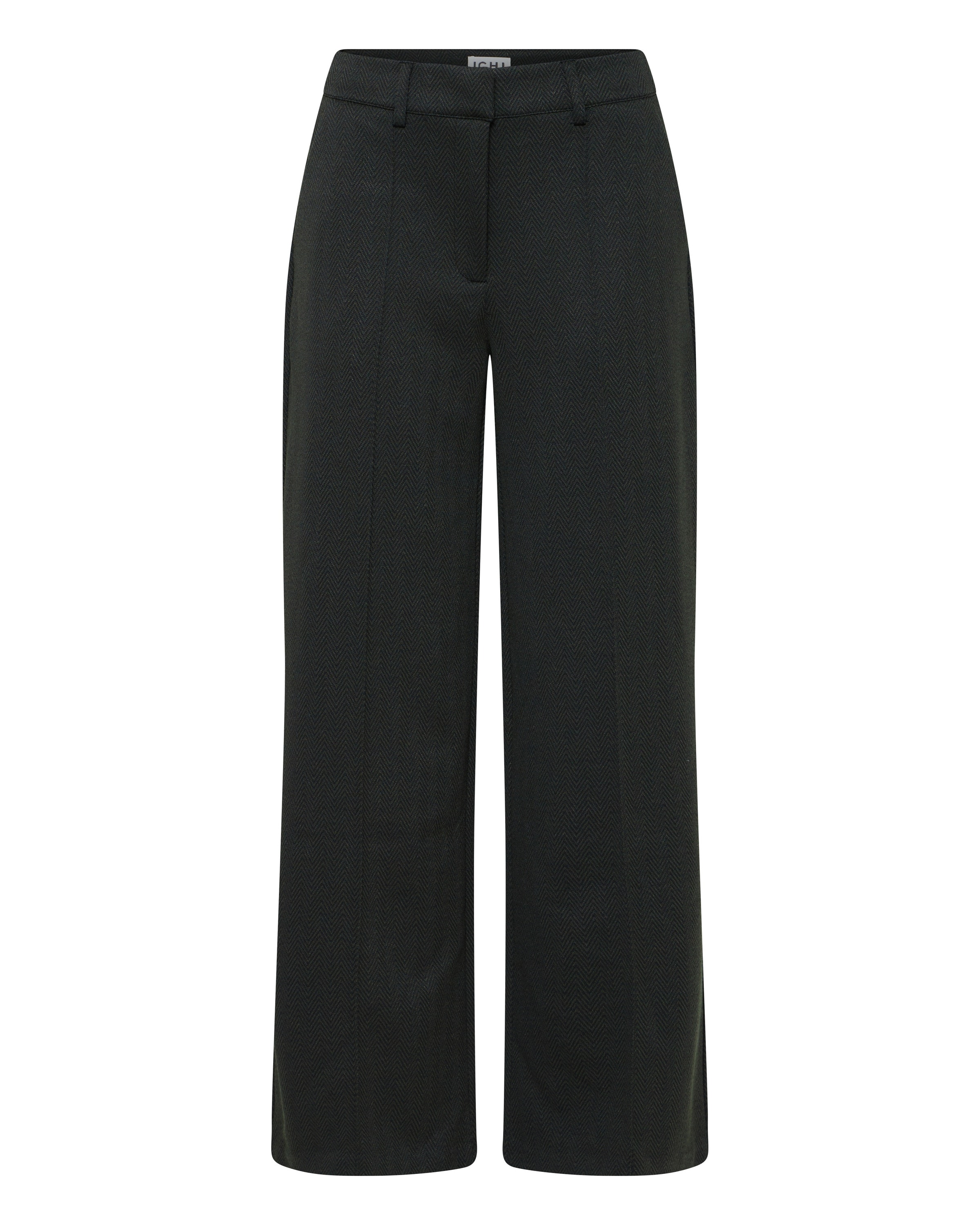 ICHI Pants 'KATE' in Black: front