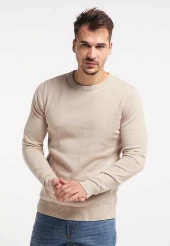 RAIDO - Jersey en beige: frente