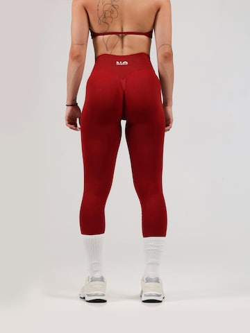 évasé Leggings neverover en rouge
