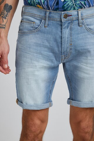 BLEND Regular Jeansshorts 'Denim' in Blau