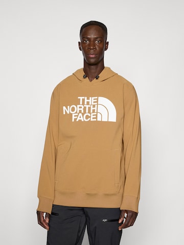 brūns THE NORTH FACE Sportiska tipa džemperis 'TEKNO': no priekšpuses