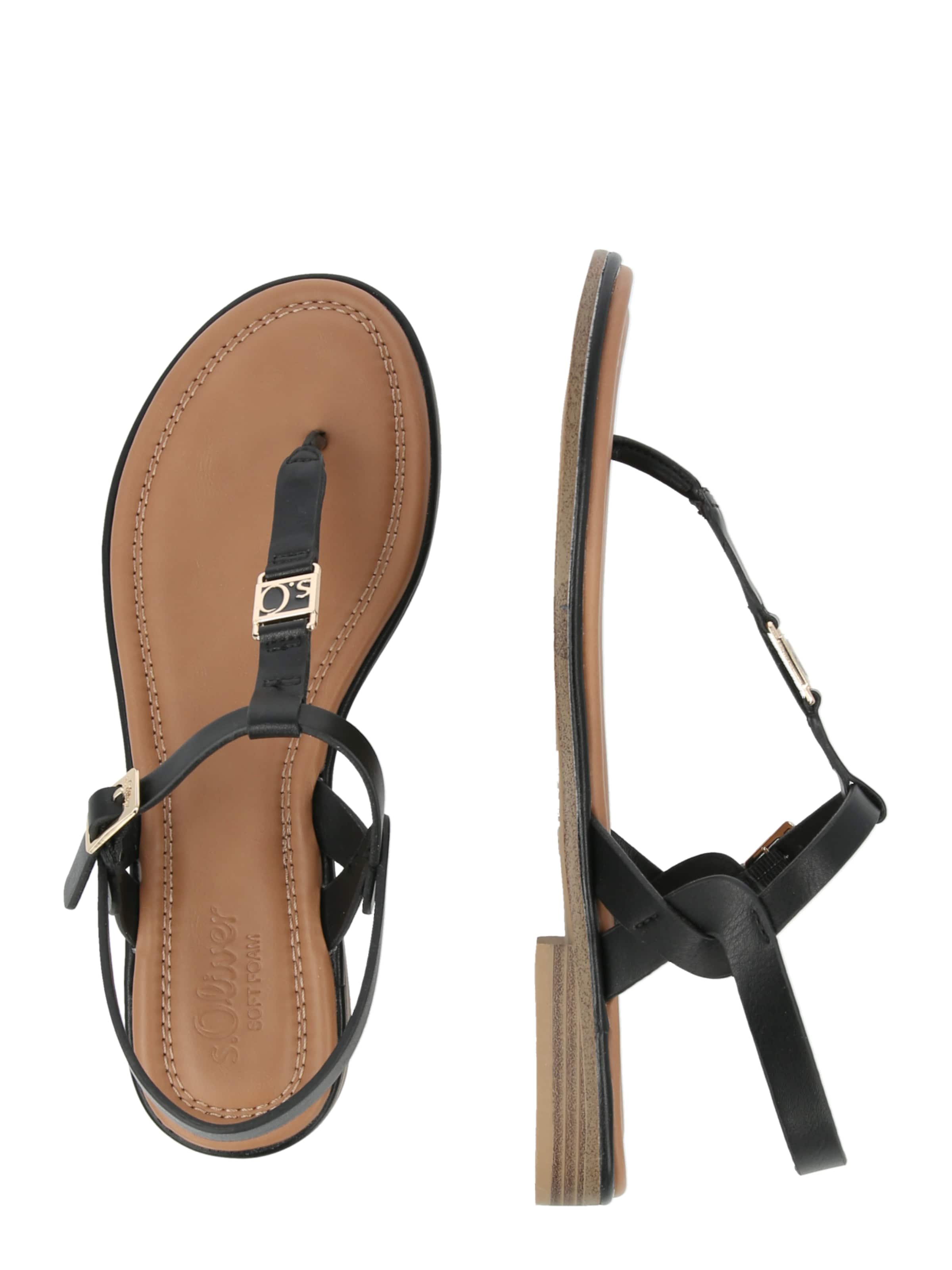 Séparateur d'orteils s.Oliver en noir