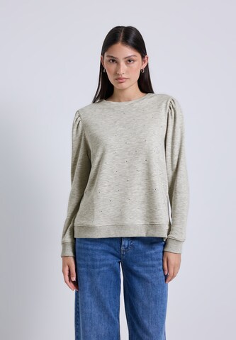 Street One Studio Sweatshirt in Grau: Vorderseite