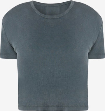 T-shirt No Matter What en gris : devant
