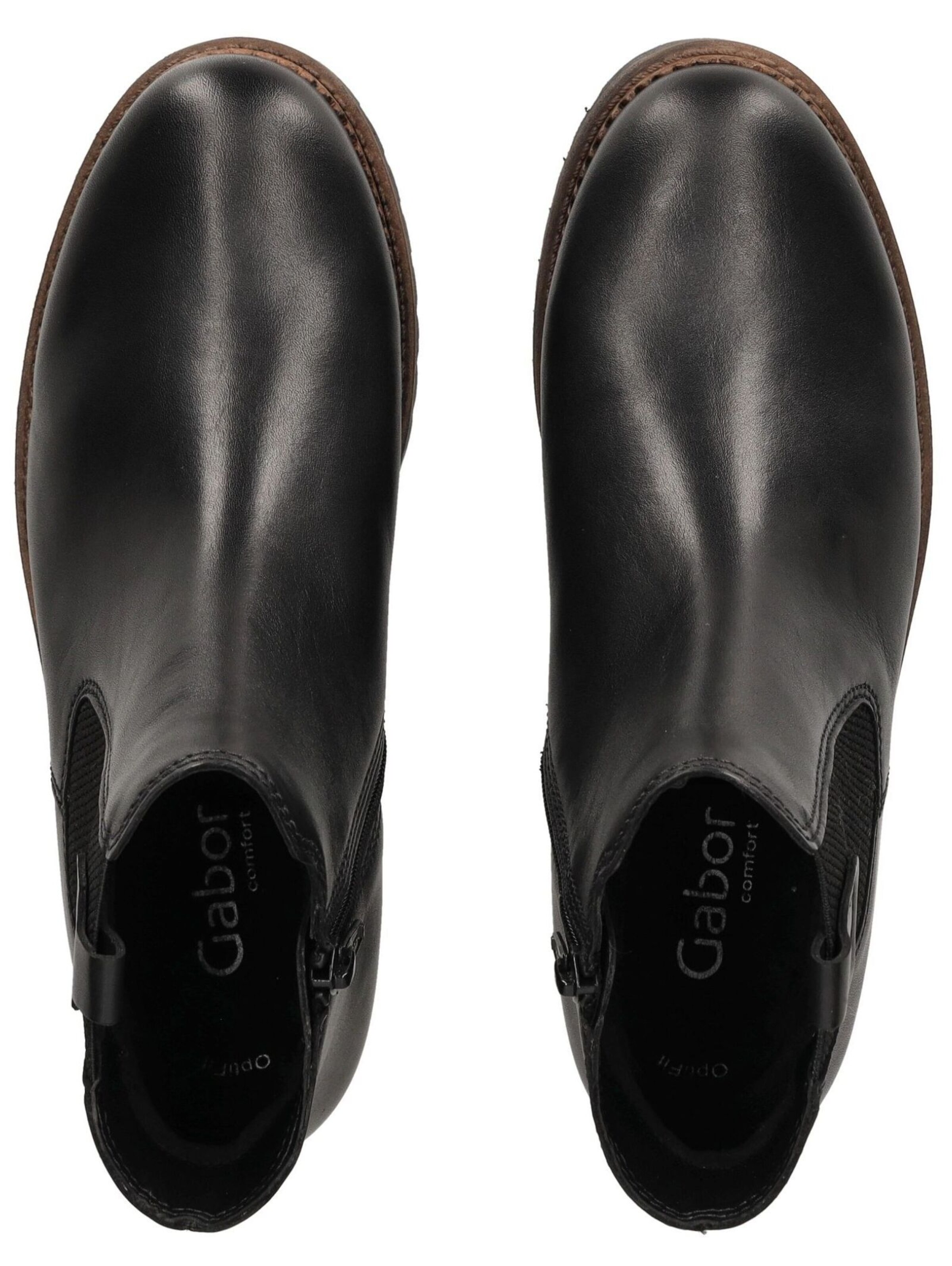 GABOR Chelsea boots in Black
