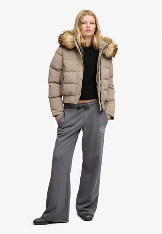 Superdry & Co Winter Jacket 'Everest' in Brown