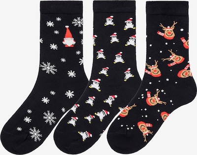 H.I.S Socken in mischfarben / schwarz, Produktansicht