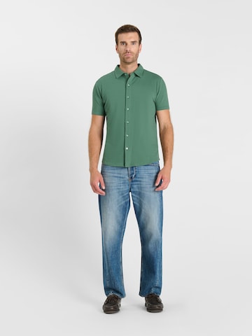 Coupe regular Chemise 'JAPA ' Le Temps Des Cerises en vert