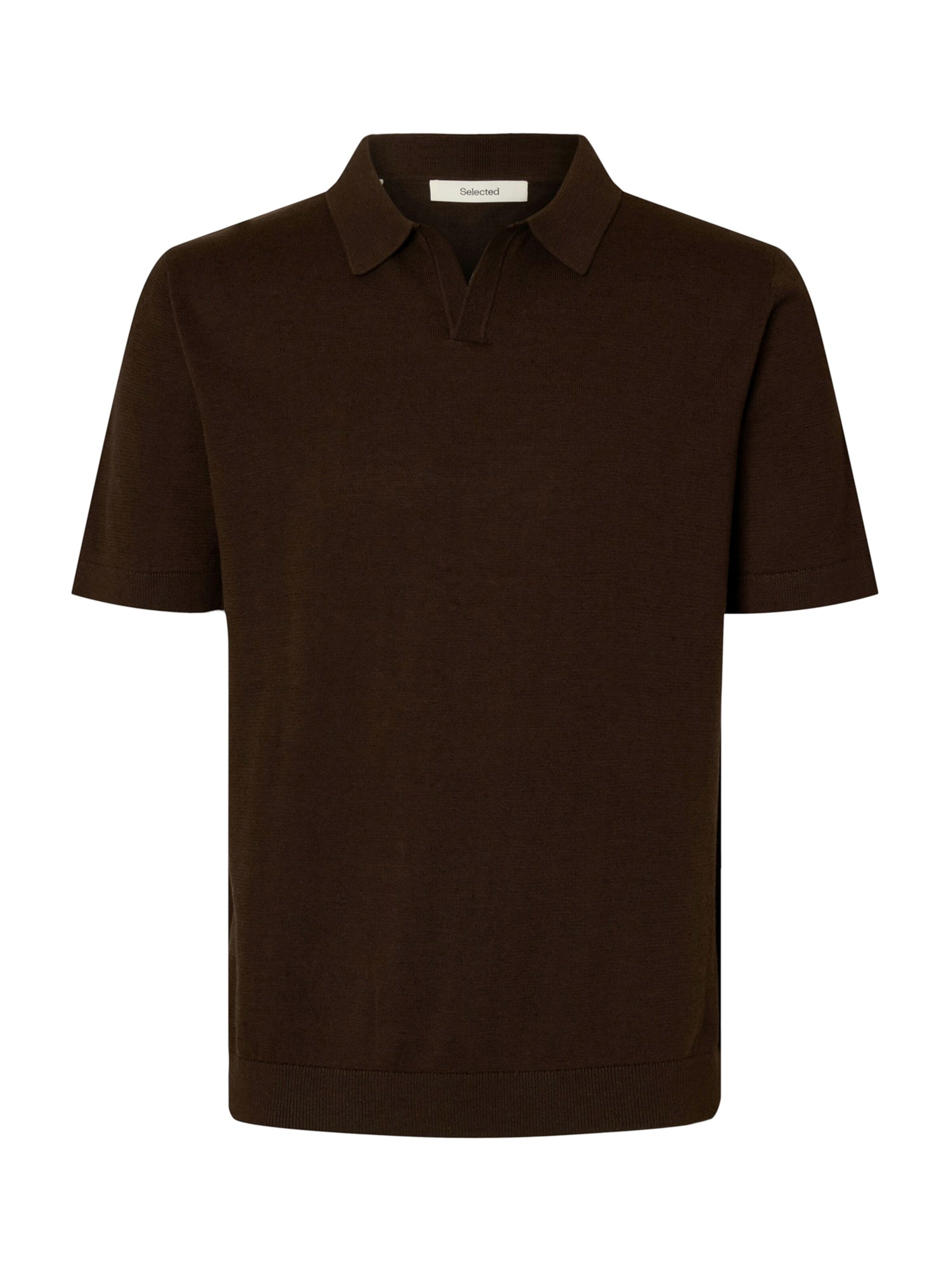 SELECTED Pullover 'SLHMATTIS' in Braun: Vorderseite