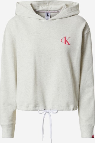 Sweat-shirt Calvin Klein Underwear en blanc : devant