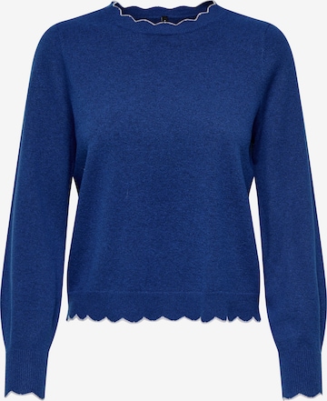 Pull-over 'ONLAma' ONLY en bleu : devant