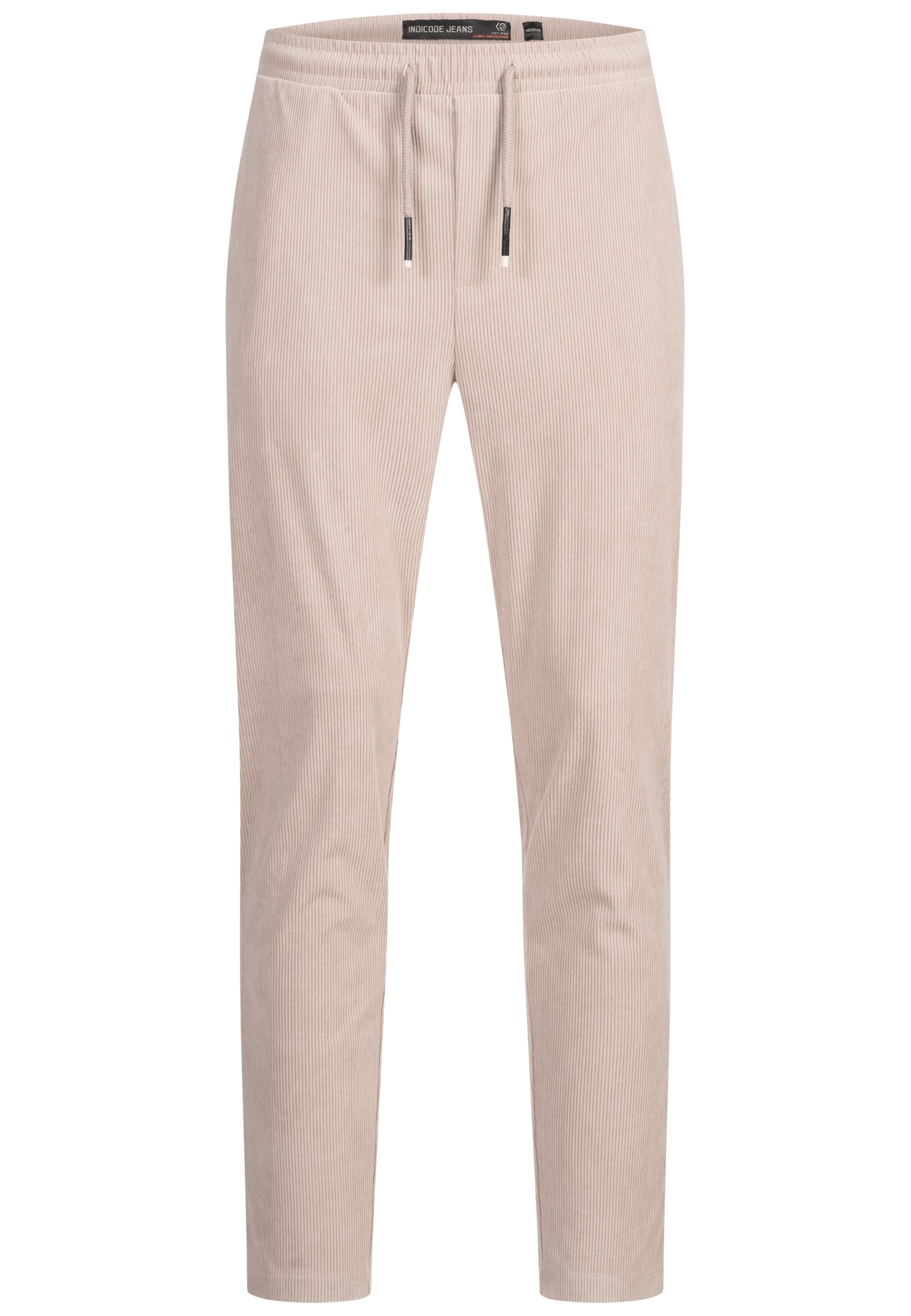 INDICODE JEANS Regular Chino ' Nemoto' in Beige: voorkant