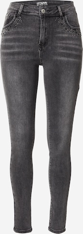 juoda Hailys Siauras Džinsai 'Gl44ina': priekis