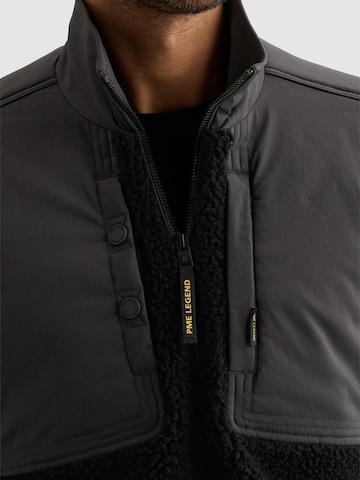 Veste mi-saison 'Sherpa hybrid jacket with zipper closure' PME Legend en gris