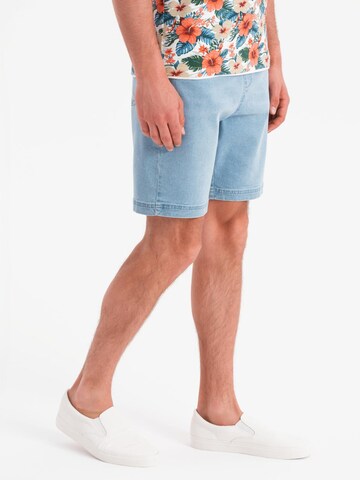 Ombre Regular Jeans in Blauw