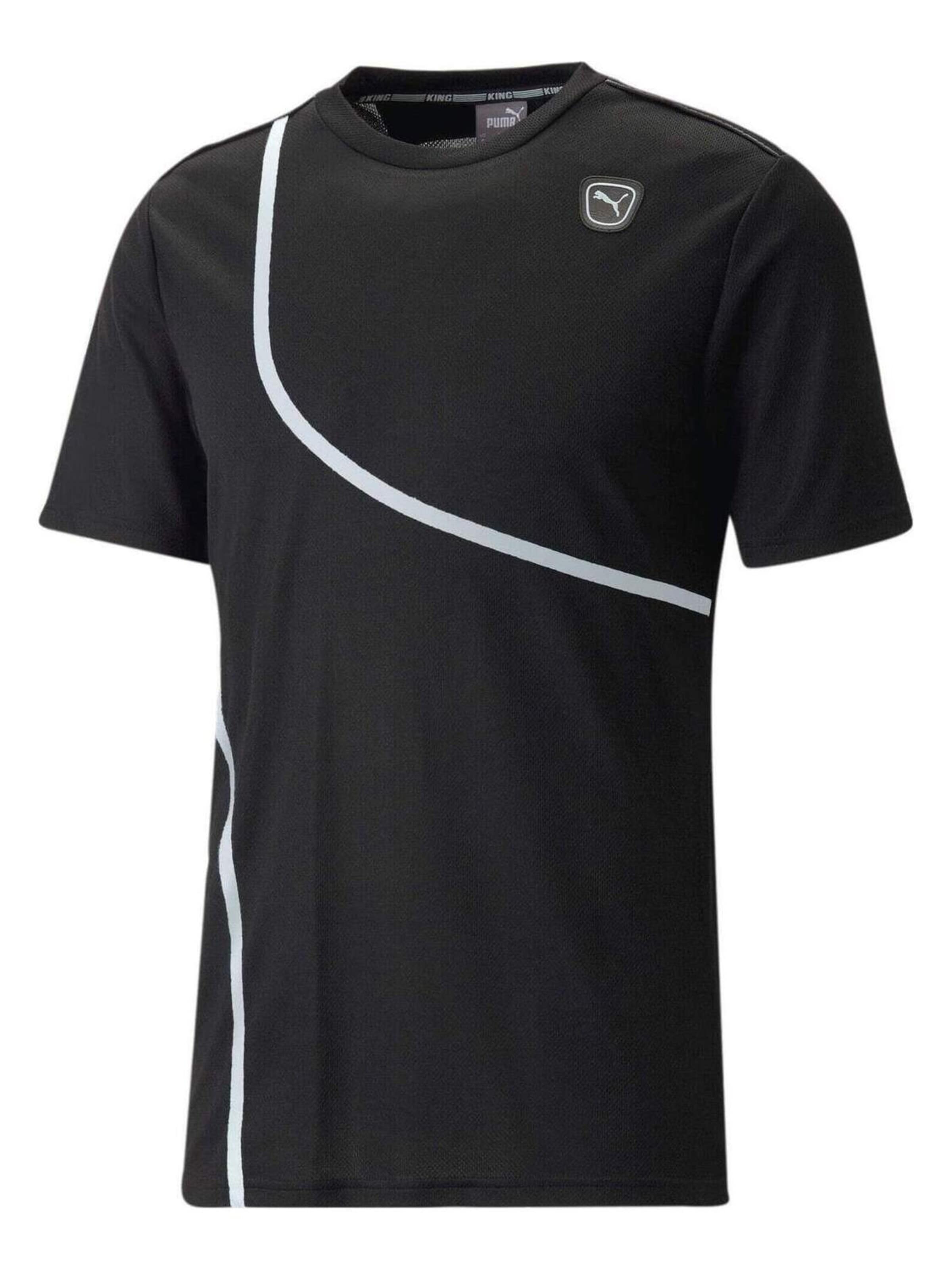 PUMA Shirt‌‌‌‌‌‌‌‌ in Schwarz: Vorderseite
