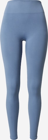 Hummel Skinny Sportbroek 'MT ADAPT' in Blauw: voorkant