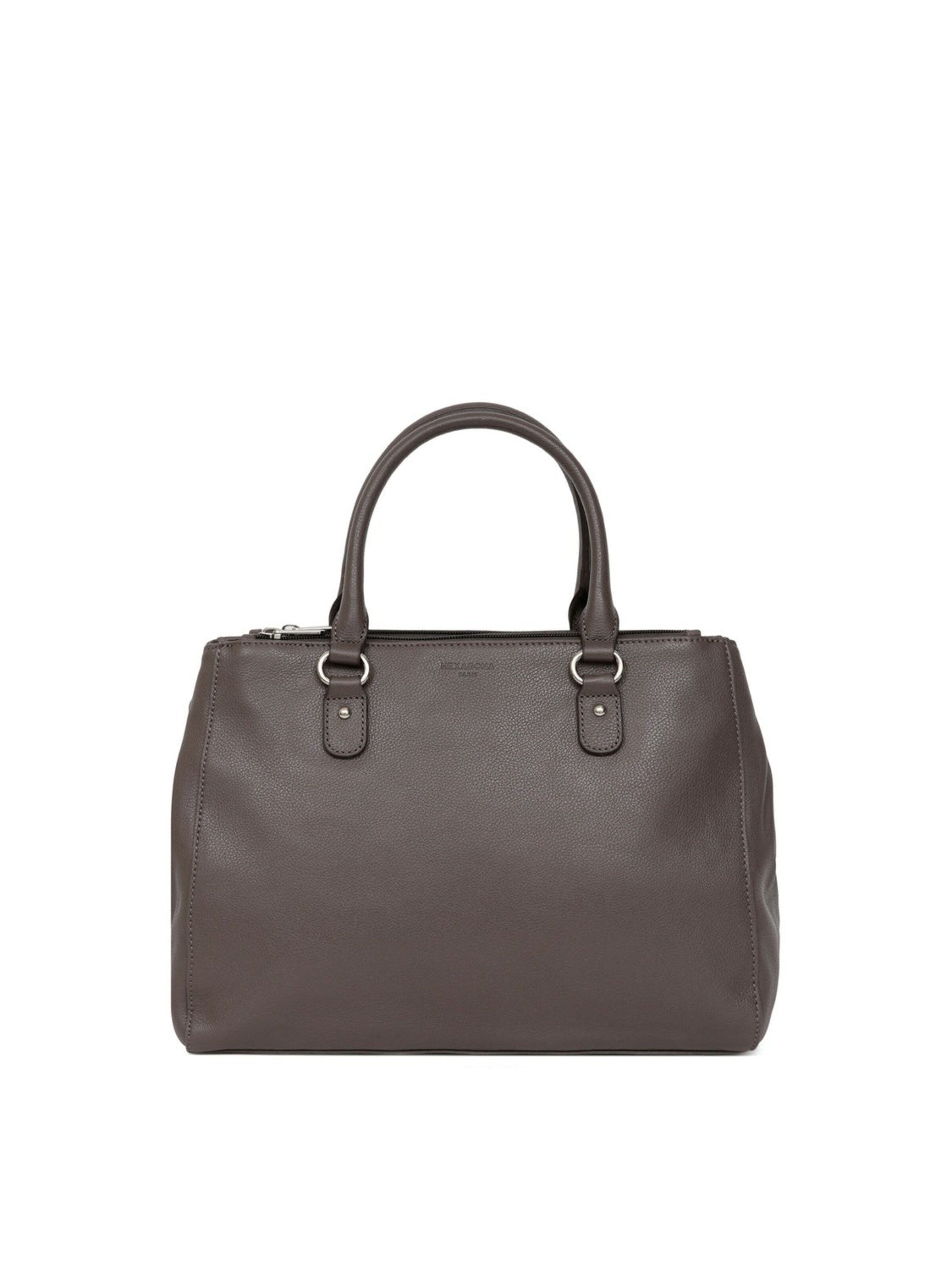 Hexagona Handtasche 'Confort'‌‌‌‌‌‌‌‌‌‌ in Grau: Vorderseite