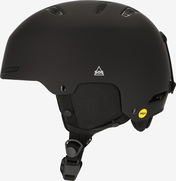 SOS Skihelm 'Cooper Elite' in Schwarz