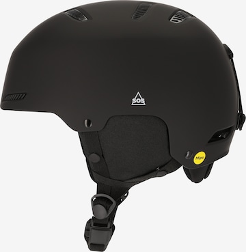 SOS Skihelm 'Cooper Elite' in Schwarz