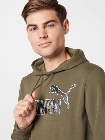 PUMA Sweatshirt in Grün