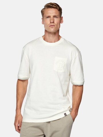 Boggi Milano T-Shirt in Weiß: Vorderseite