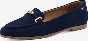 Tamaris Slipper in Blau: Vorderseite