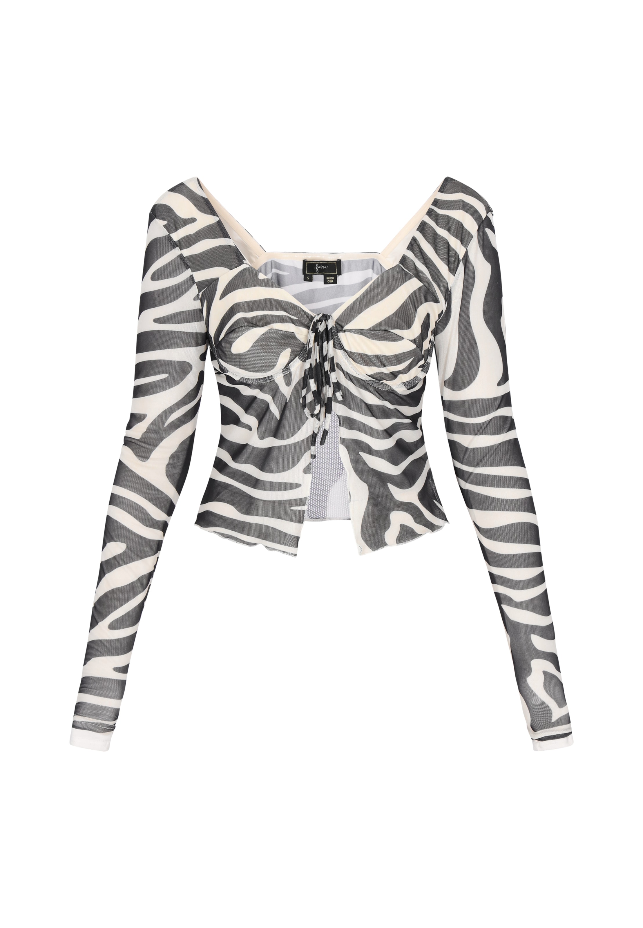 faina Blouse in White: front