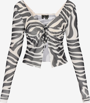 faina - Blusa en blanco: frente