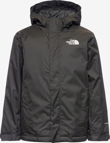 THE NORTH FACE Outdoorová bunda 'Snowquest' – černá: přední strana